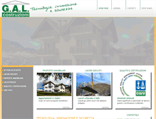Tablet Screenshot of galcostruzioni.it